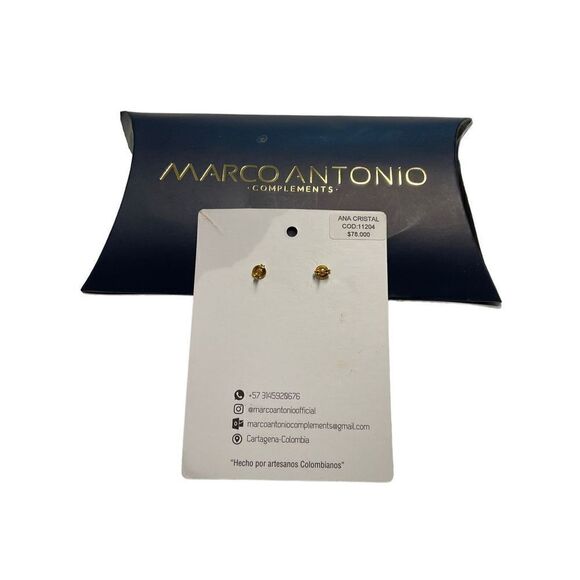 MARCO ANTONIO Compliments NEW Earrings - Picture 6 of 7